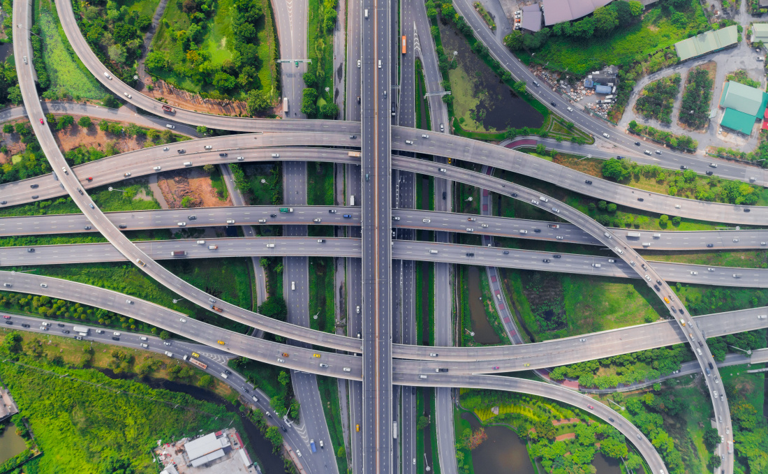 Un réseau routier entretenu